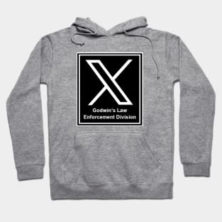 Godwin's Law - Enforcement Division - X (formally Twitter) Hoodie